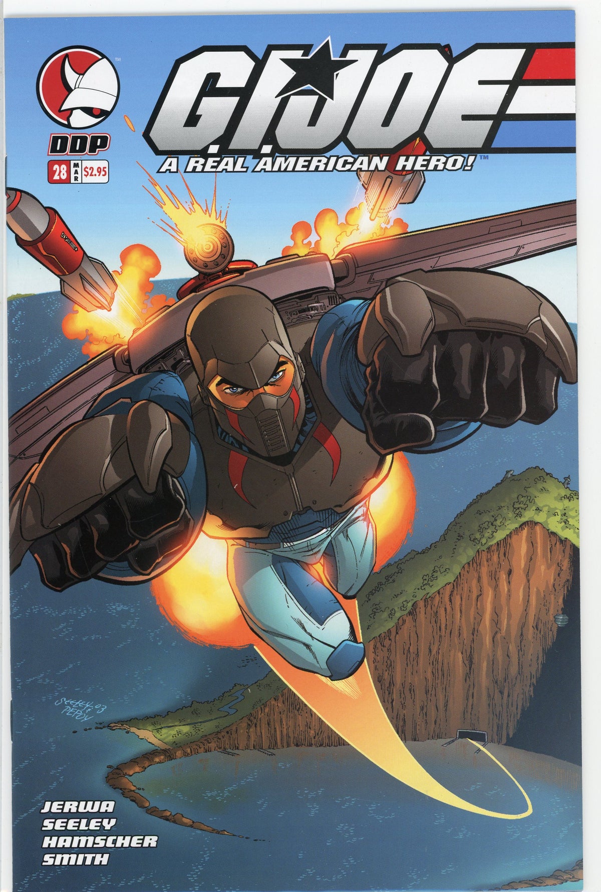 GI JOE A REAL AMERICAN HERO #28 NM FANTASTIC COVER BRILLIANT GLOSS
