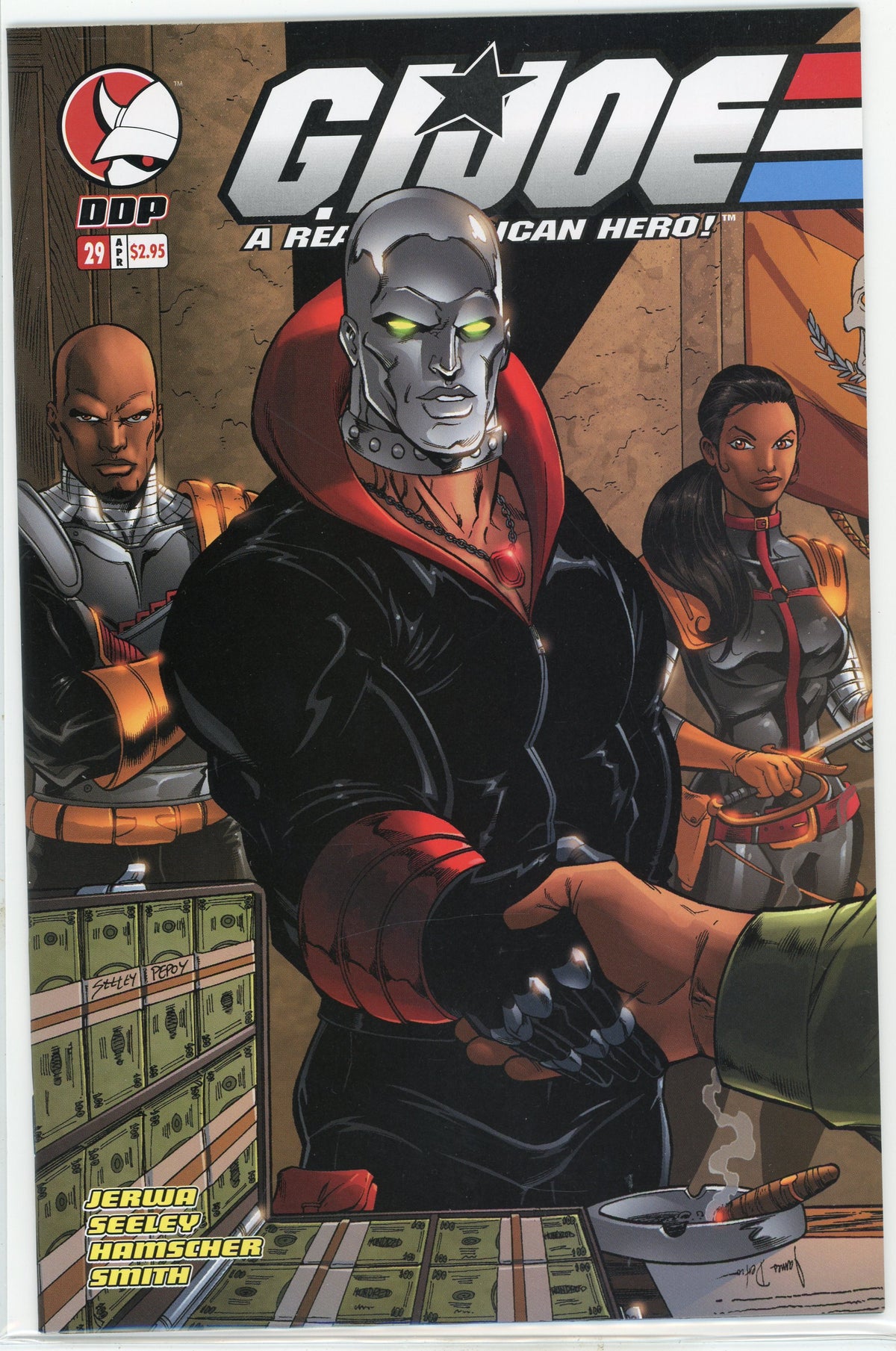 GI JOE A REAL AMERICAN HERO #29 NM CLASSIC DESTRO COVER VIVID COLORS