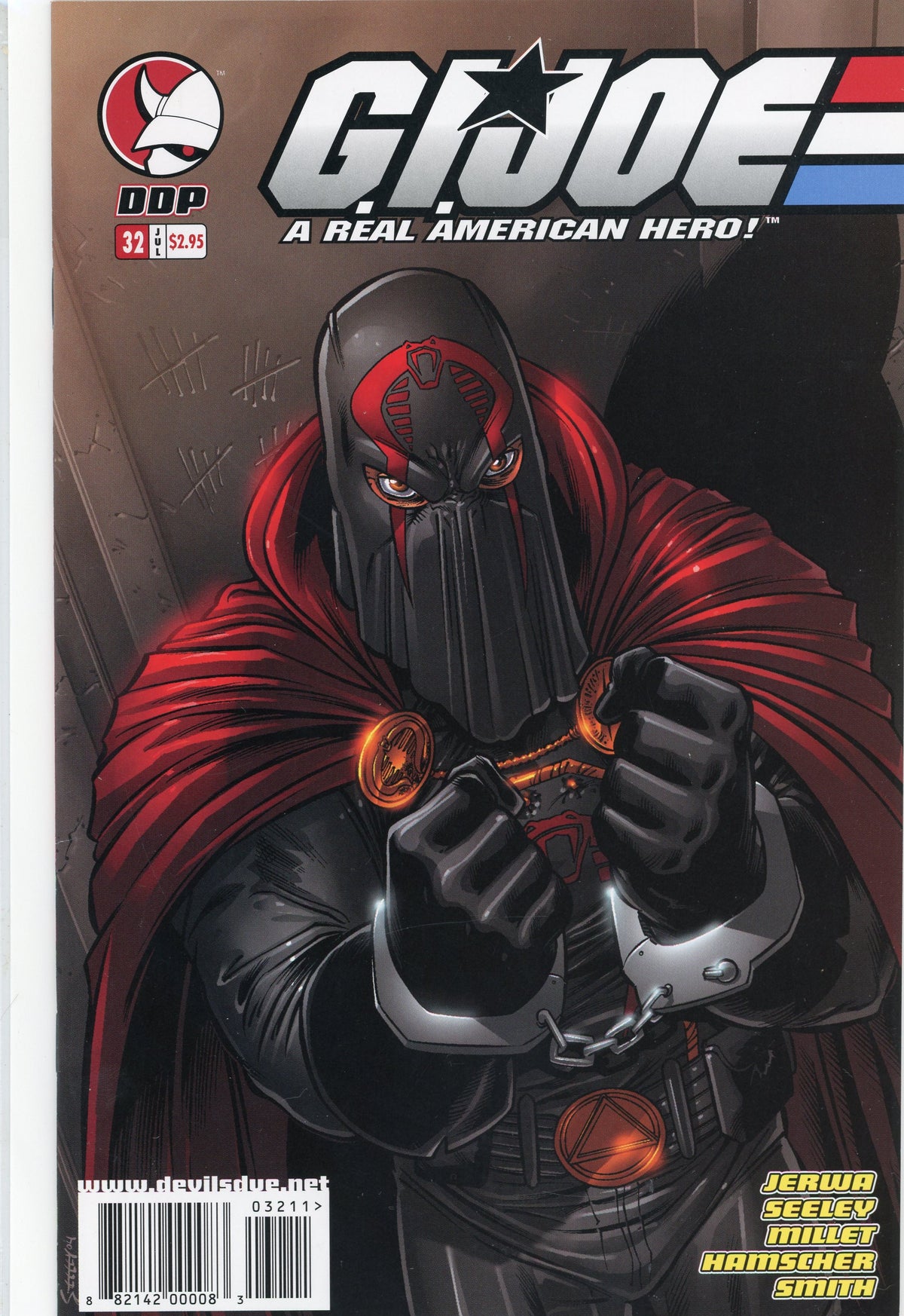 GI JOE A REAL AMERICAN HERO #32 NM AWESOME COVER FANTASTIC GLOSS