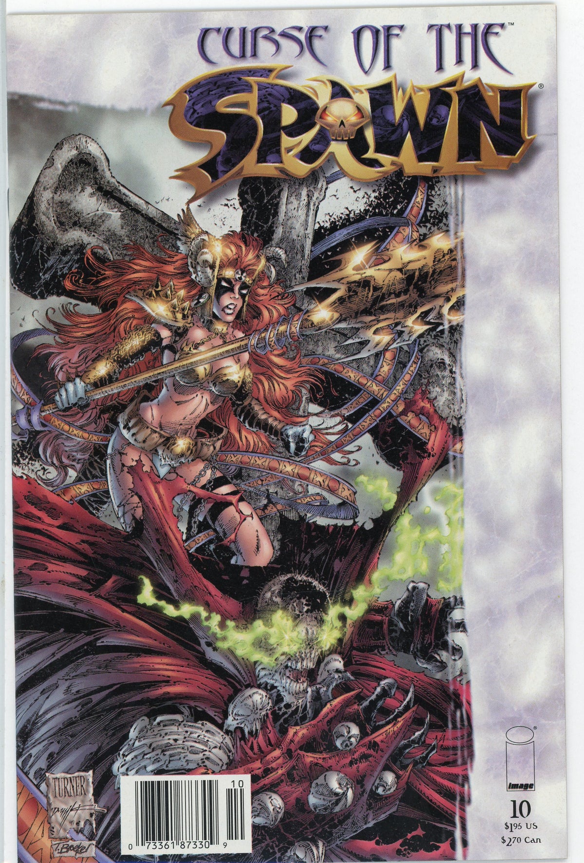 CURSE OF THE SPAWN #10 NM SCINTILLATING COVER MAGNIFICENT SHINE NEWSTAND