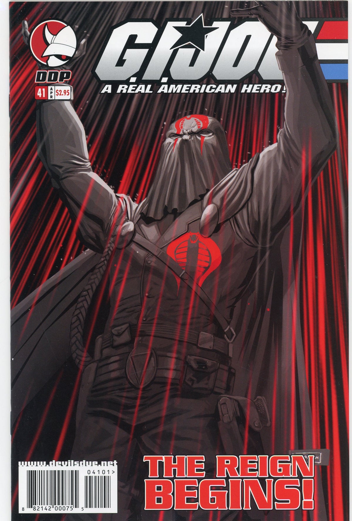 GI JOE A REAL AMERICAN HERO #41 NM OUTSTANDING COVER KILLER GLOSS
