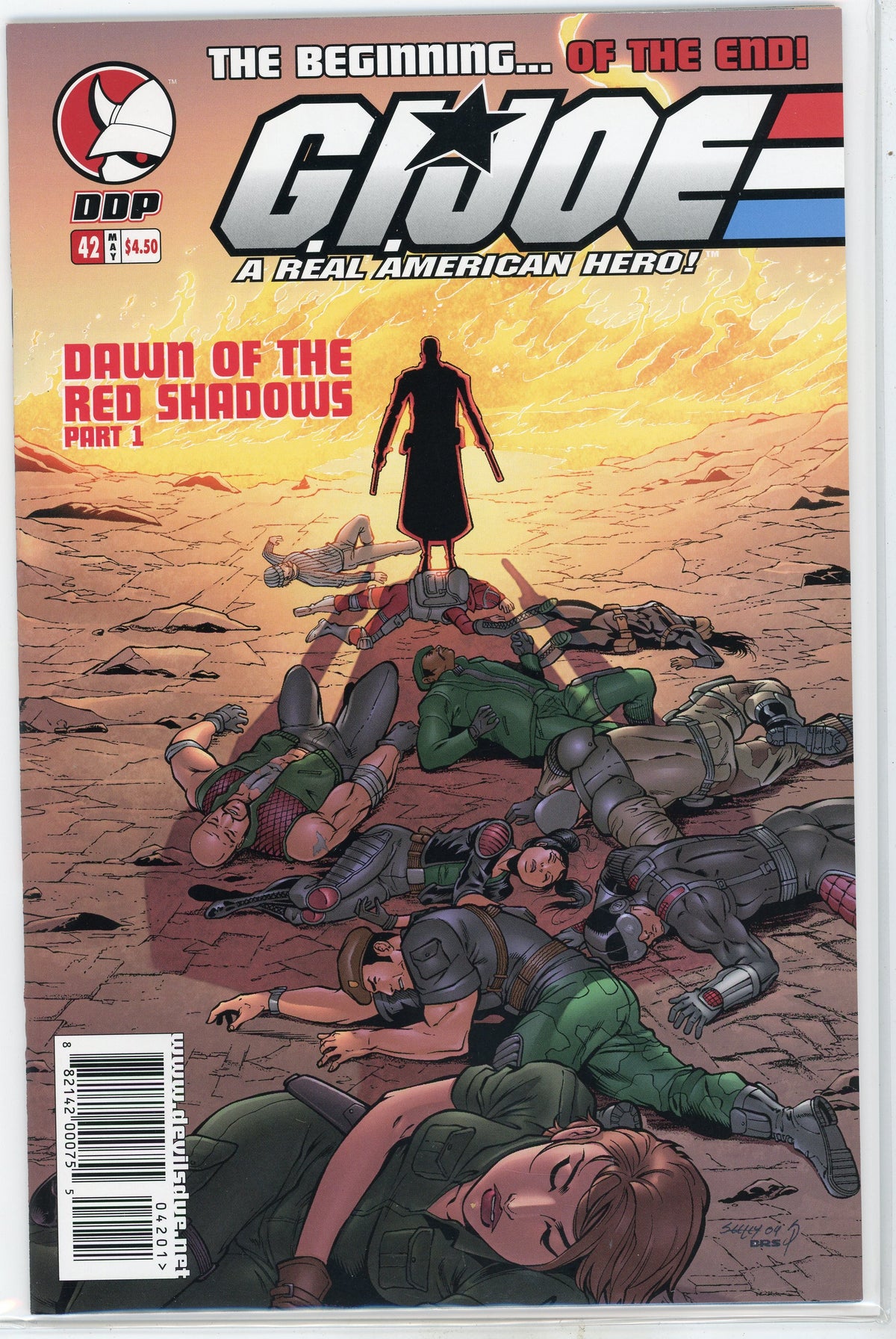 GI JOE A REAL AMERICAN HERO #42 NM PHENOMENAL COVER VIVID COLORS