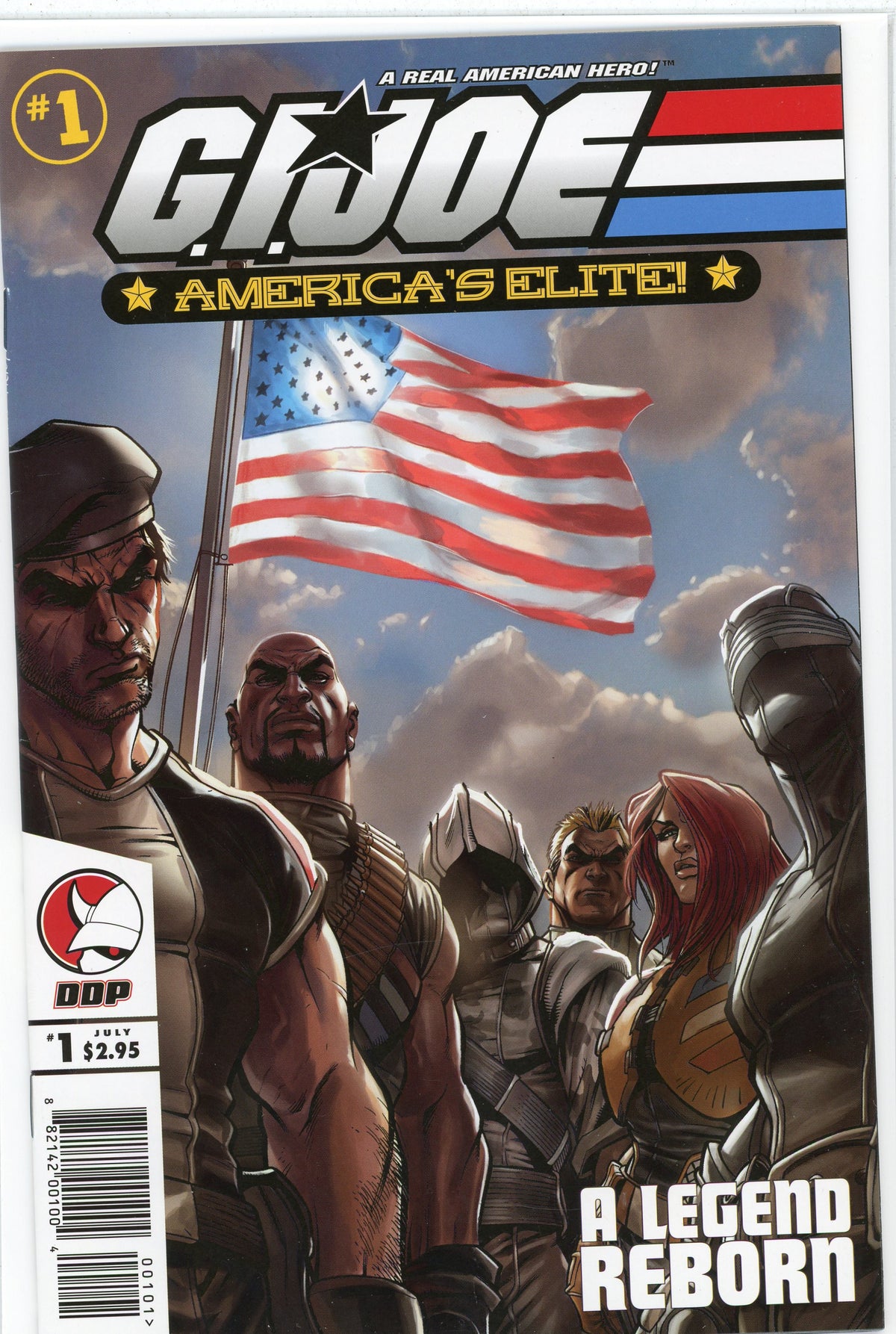GI JOE AMERICAS ELITE #1 NM PATRIOTIC COVER KILLER GLOSS