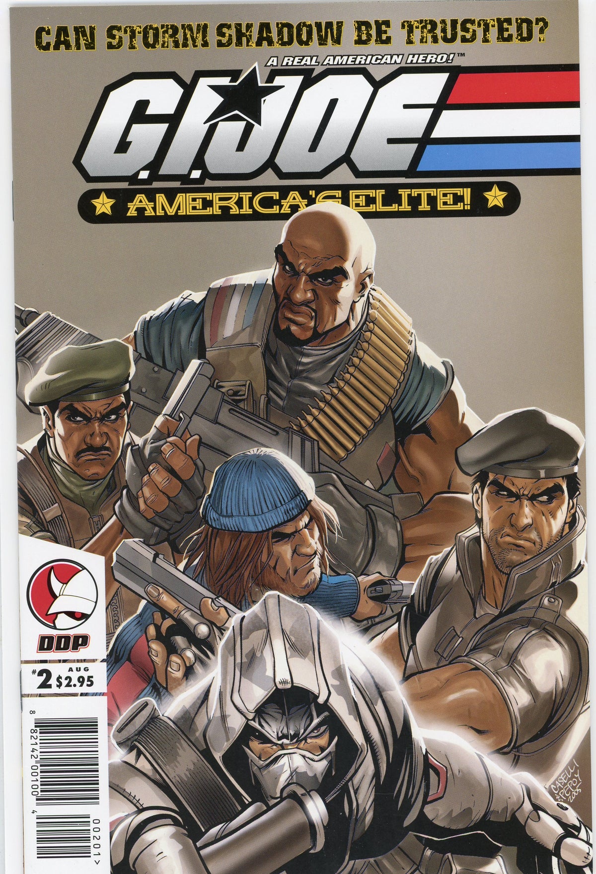 GI JOE AMERICAS ELITE #2 NM PHENOMENAL COVER VIBRANT HUES