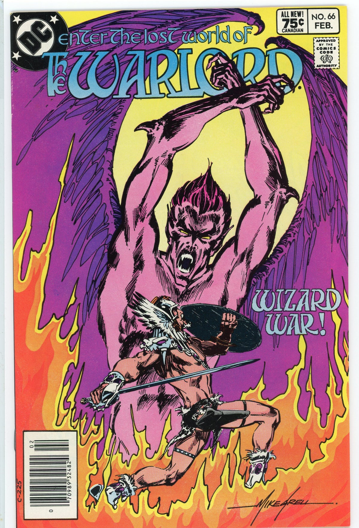 WARLORD #66 NM CPV TIMELESS GRELL COVER OUTSTANDING SHINE