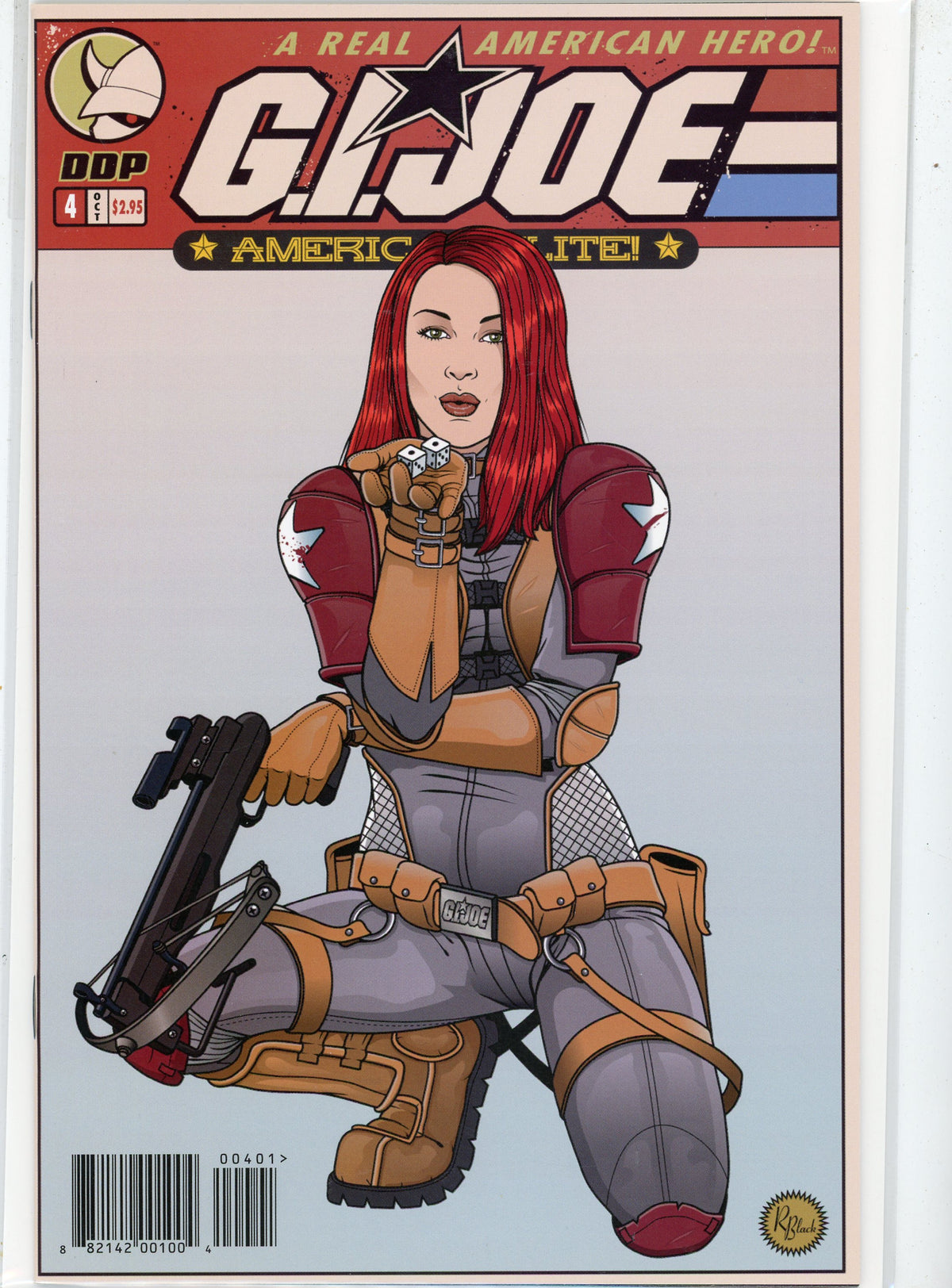 GI JOE AMERICAS ELITE #4 NM SEXY COVER BRILLIANT GLOSS