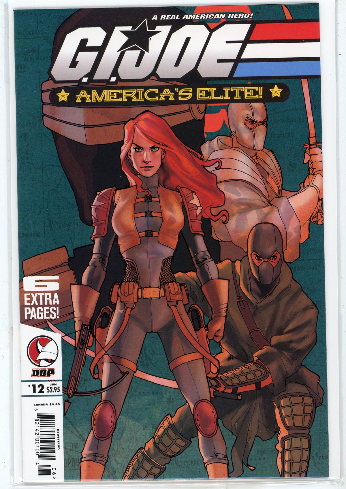 GI JOE AMERICAS ELITE #12 NM CLASSIC COVER GLOSSY FINISH