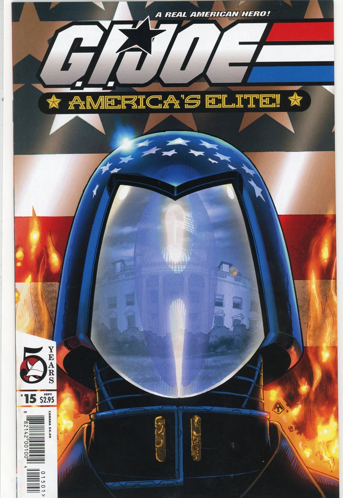 GI JOE AMERICAS ELITE #15 NM BRILLIANT COLORS CLASSIC COVER