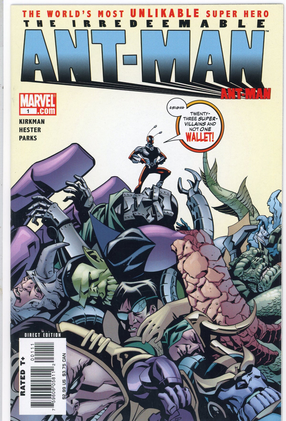 THE IRREDEEMABLE ANT MAN #1 NM ASTONISHING COVER FABULOUS SHEEN