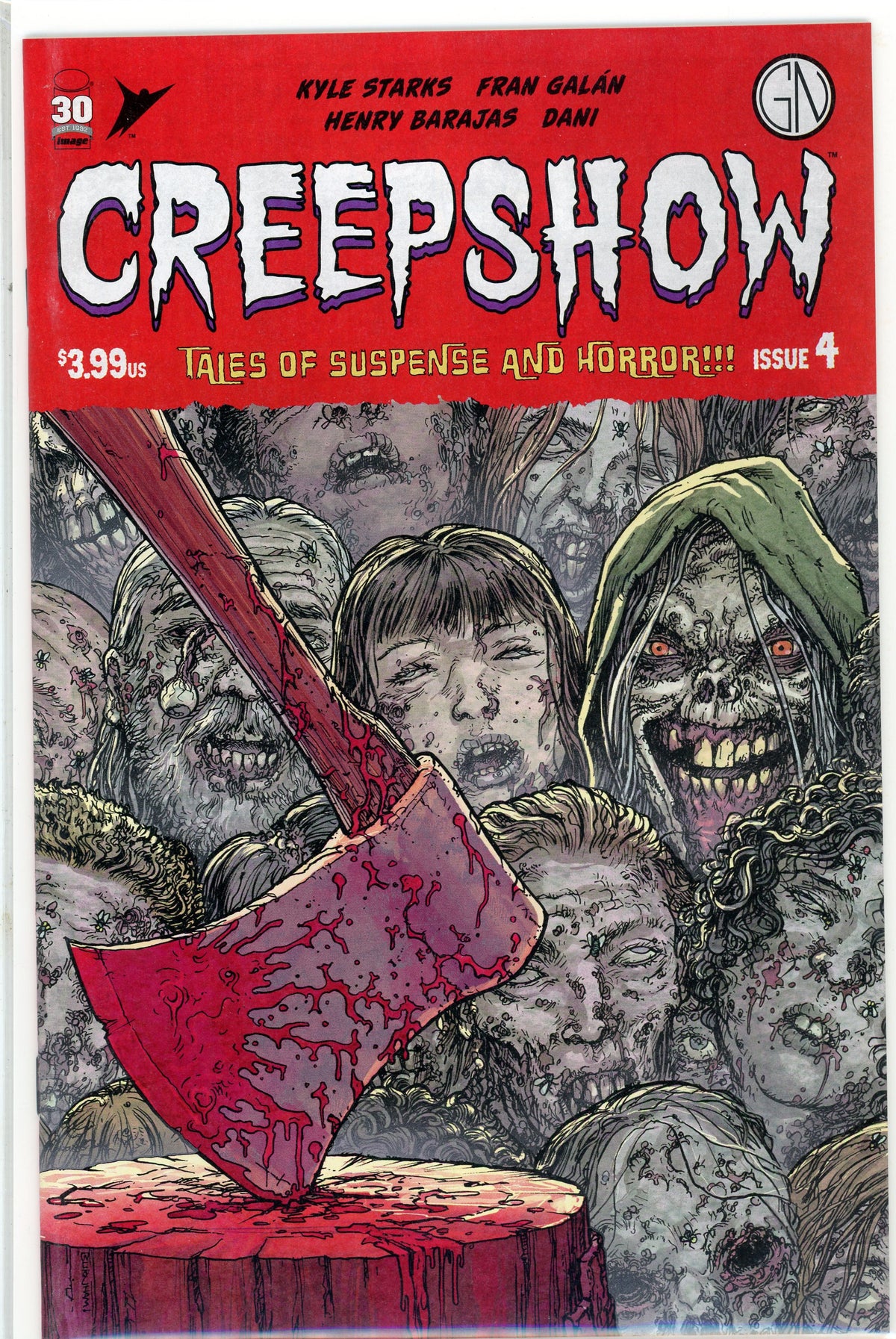 CREEPSHOW #4 NM GRAPHIC HORROR COVER TERRIFIC GLOSSY SHEEN