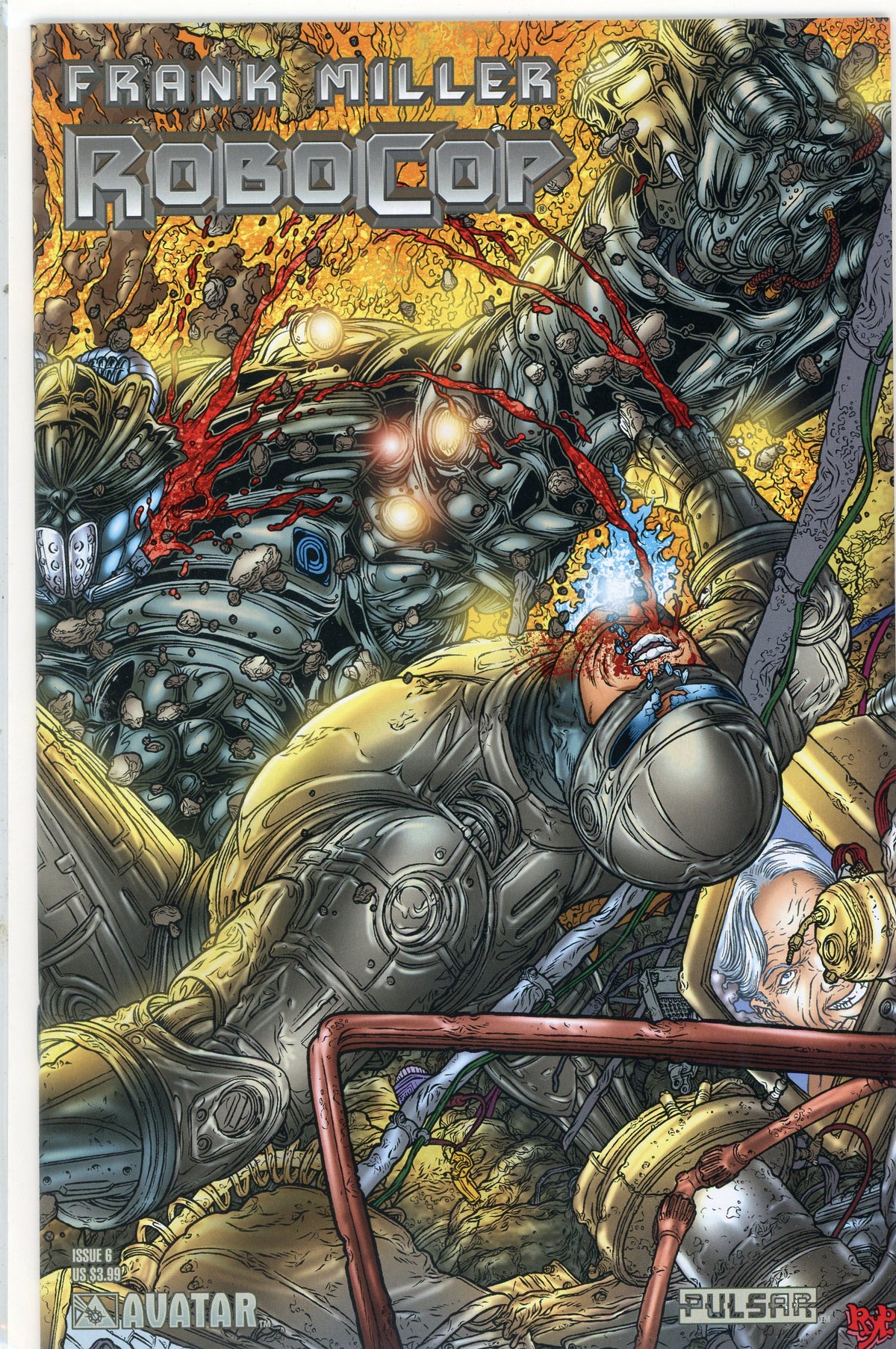 FRANK MILLER ROBOCOP #6 NM STUPENDOUS COVER GREAT GLOSSY SHEEN