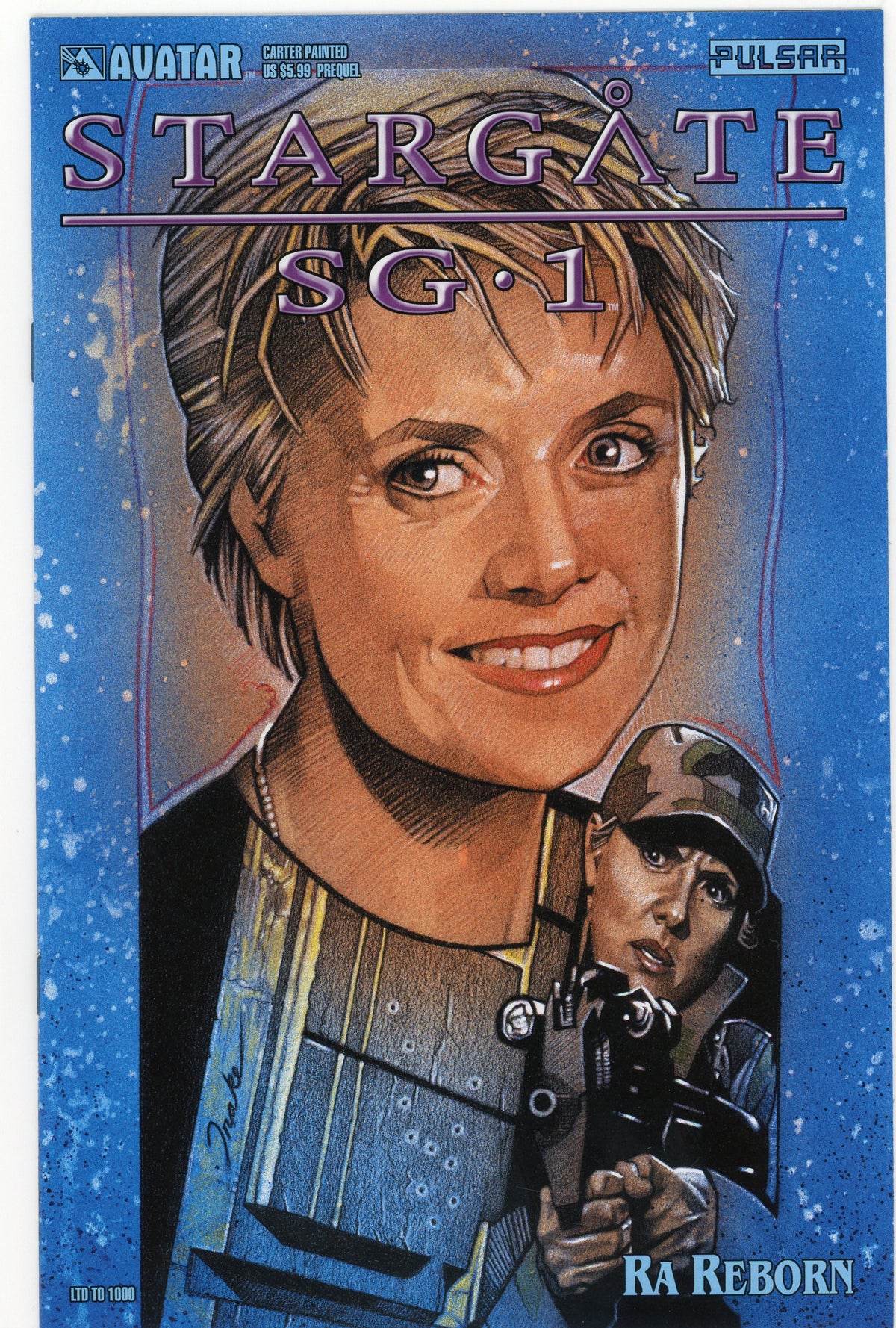 STARGATE SG 1 NM PREQUEL GORGEOUS PAINTED COVER LIMITED TO 1000