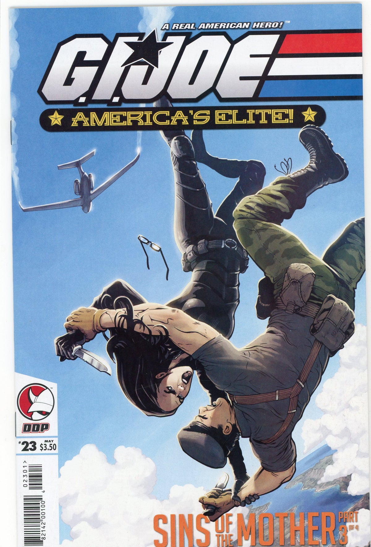 GI JOE AMERICAS ELITE #23 NM DRAMA DRENCHED COVER BRILLIANT FINISH