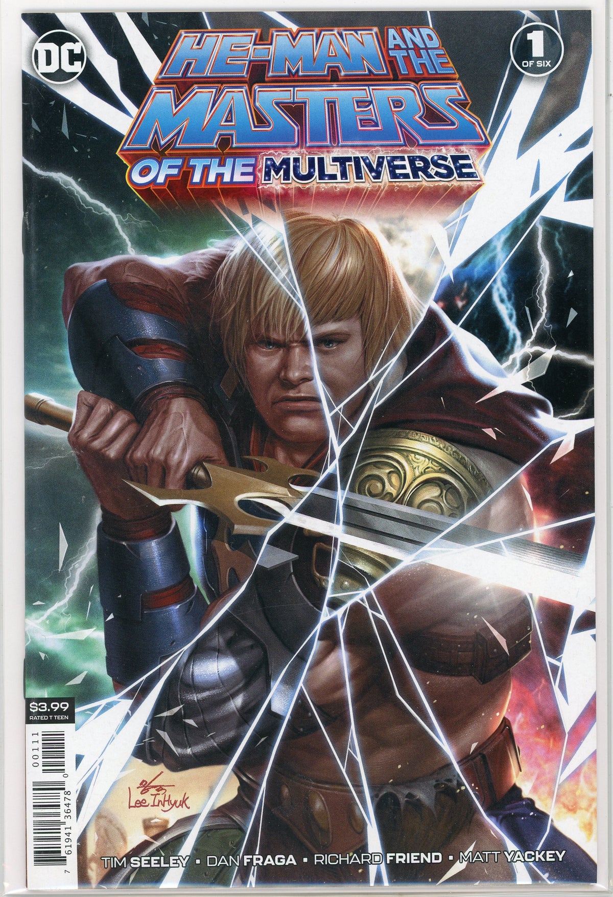 HE MAN AND THE MASTERS OF THE MULTIVERSE #1 OF 6 NM INCREDIBLE COVER GEM