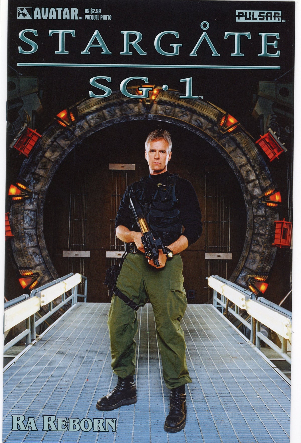 STARGATE SG 1 NM PREQUEL PHOTO STUNNING GLOSS MAGNIFICENT COVER