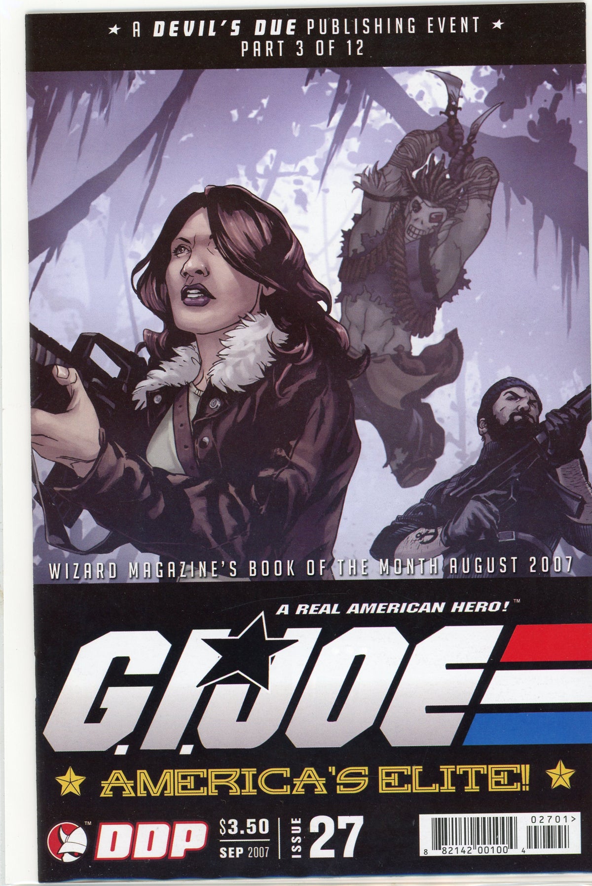 GI JOE AMERICAS ELITE #27 NM ACTION PACKED COVER VIVID COLORS