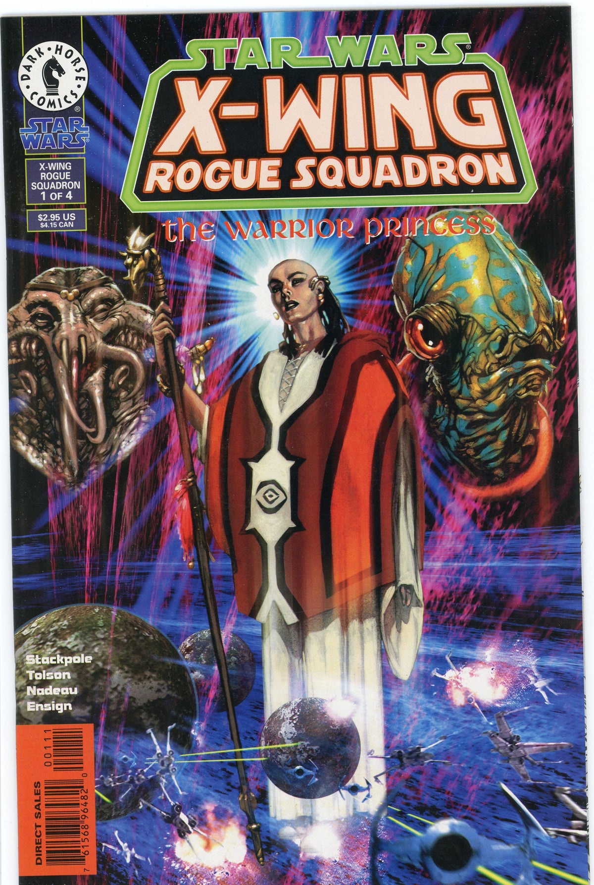 STAR WARS X WING ROGUE SQUADRON #1 OF 4 NM DAZZLING COVER KILLER GLOSS