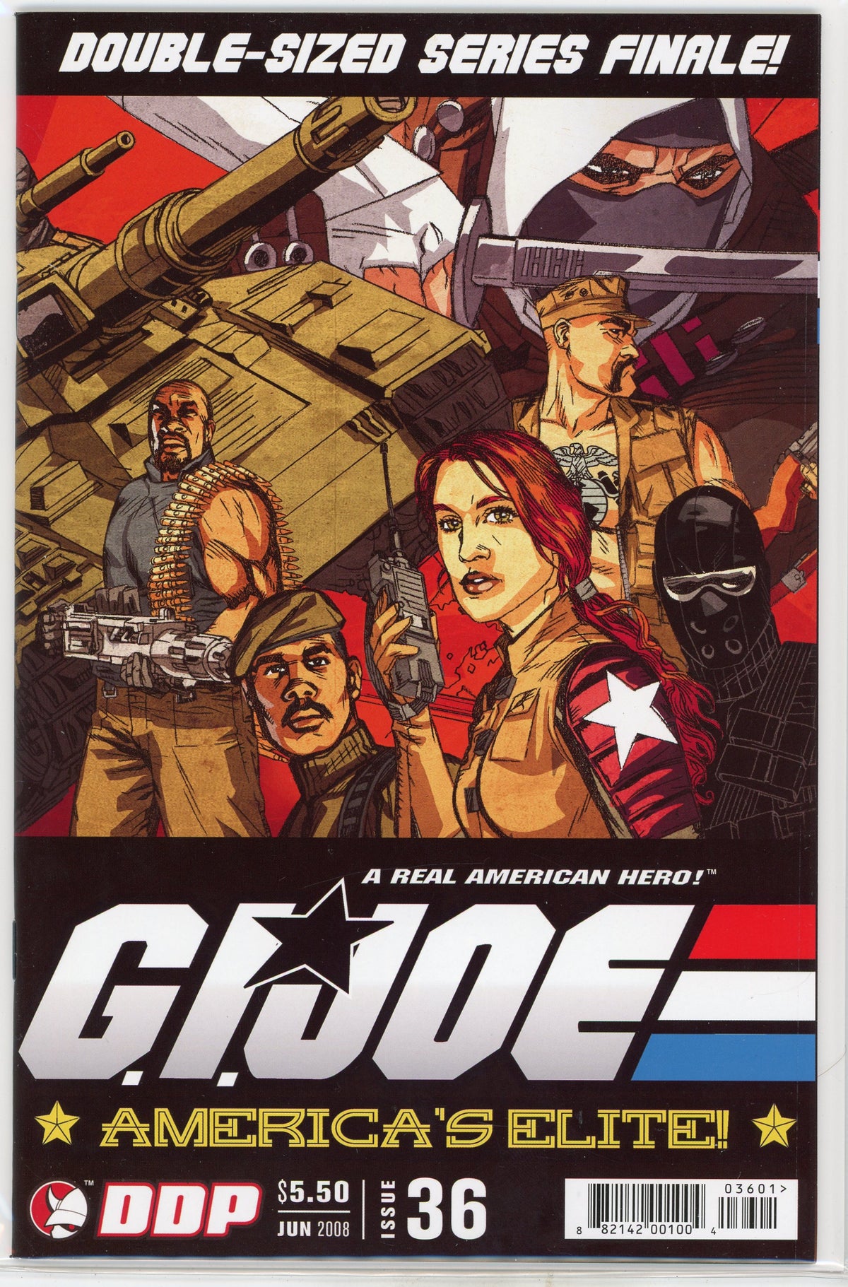 GI JOE AMERICAS ELITE #36 NM FANTASTIC COVER BRILLIANT GLOSS