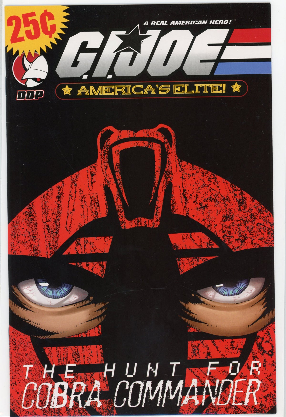 GI JOE AMERICAS ELITE THE HUNT FOR COBRA COMMANDER NM AWE INSPIRING COVER