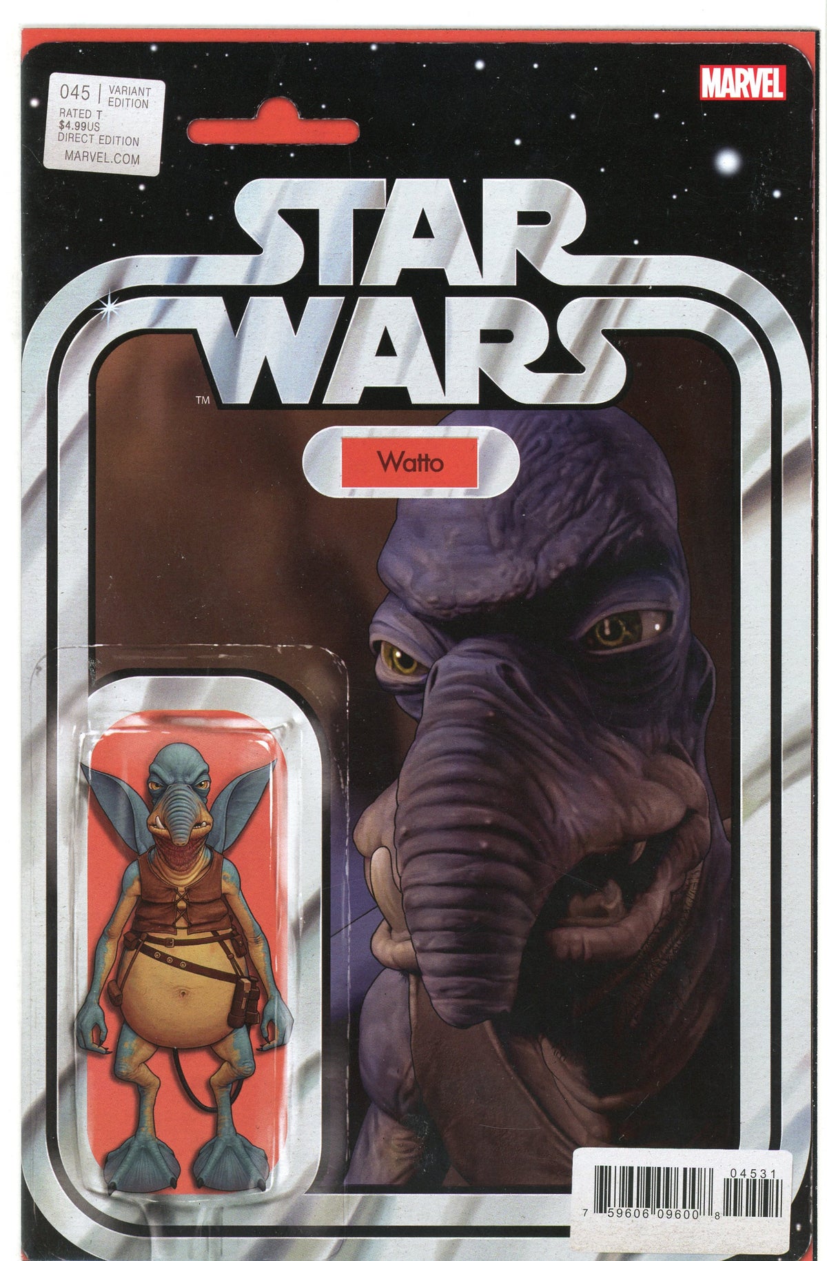 STAR WARS ACTION FIGURE VARIANT #45 NM WATTO STUNNING COVER GREAT GLOSS