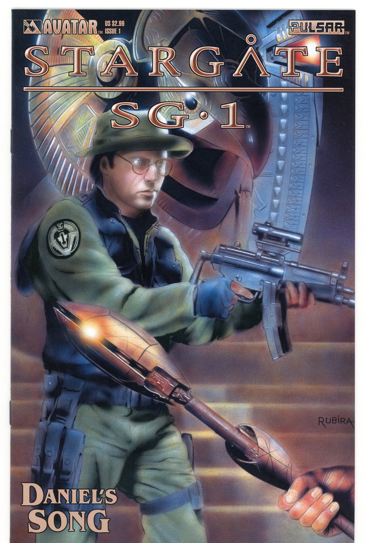 STARGATE SG 1 #1 NM DANIELS SONG STORYLINE GLOSSY SHEEN CLASSIC COVER