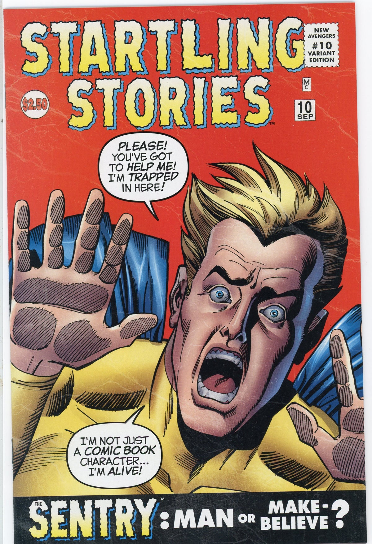 STARTLING STORIES #10 NM VARIANT ED. SHOCKING COVER LUSTROUS SHEEN