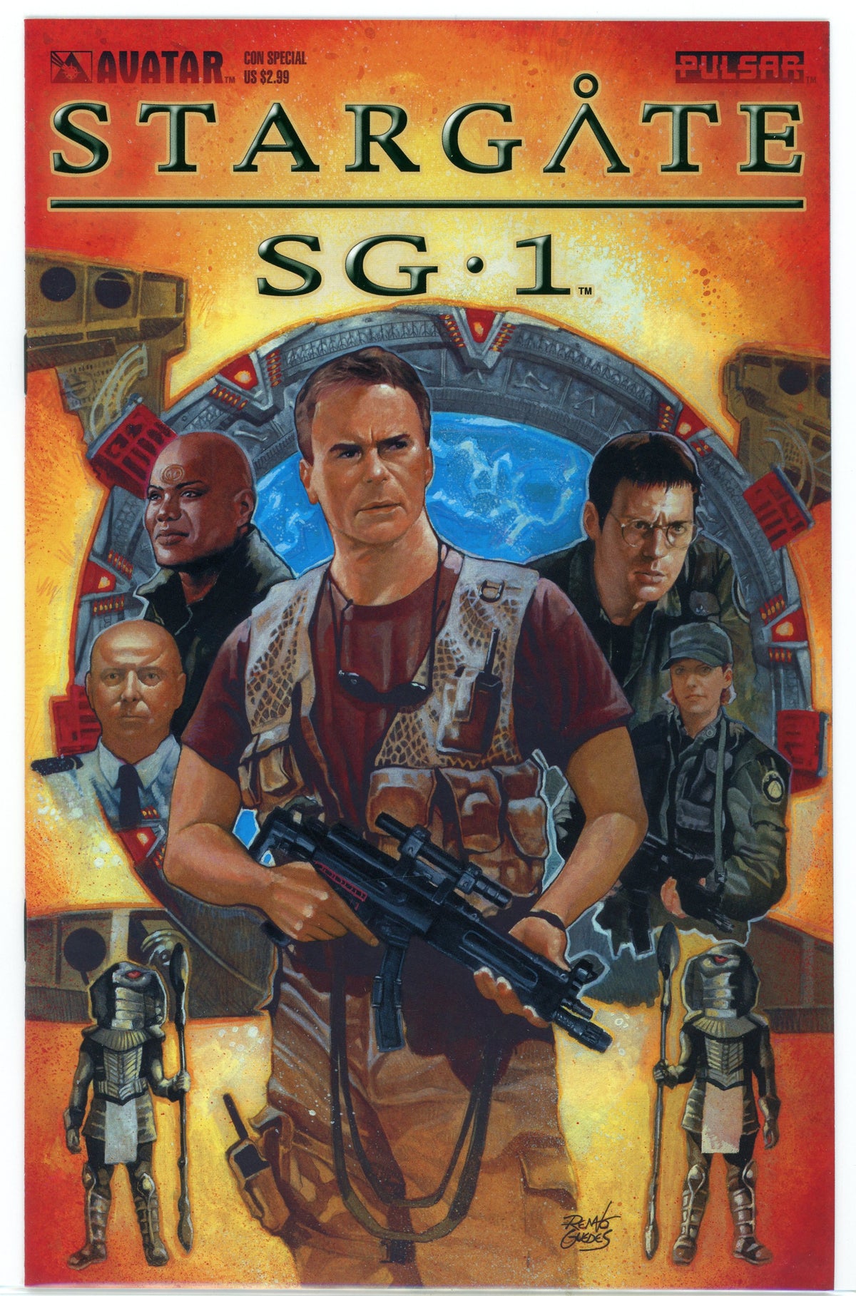 STARGATE SG 1 #1 NM CON SPECIAL AWE INSPIRING COVER SPECIAL GLOSS