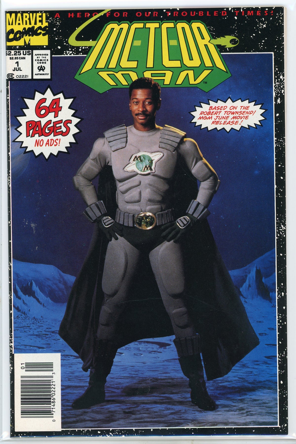 METEOR MAN #1 NM GIANT ISSUE STUNNING TOWNSEND PHOTO COVER GEM