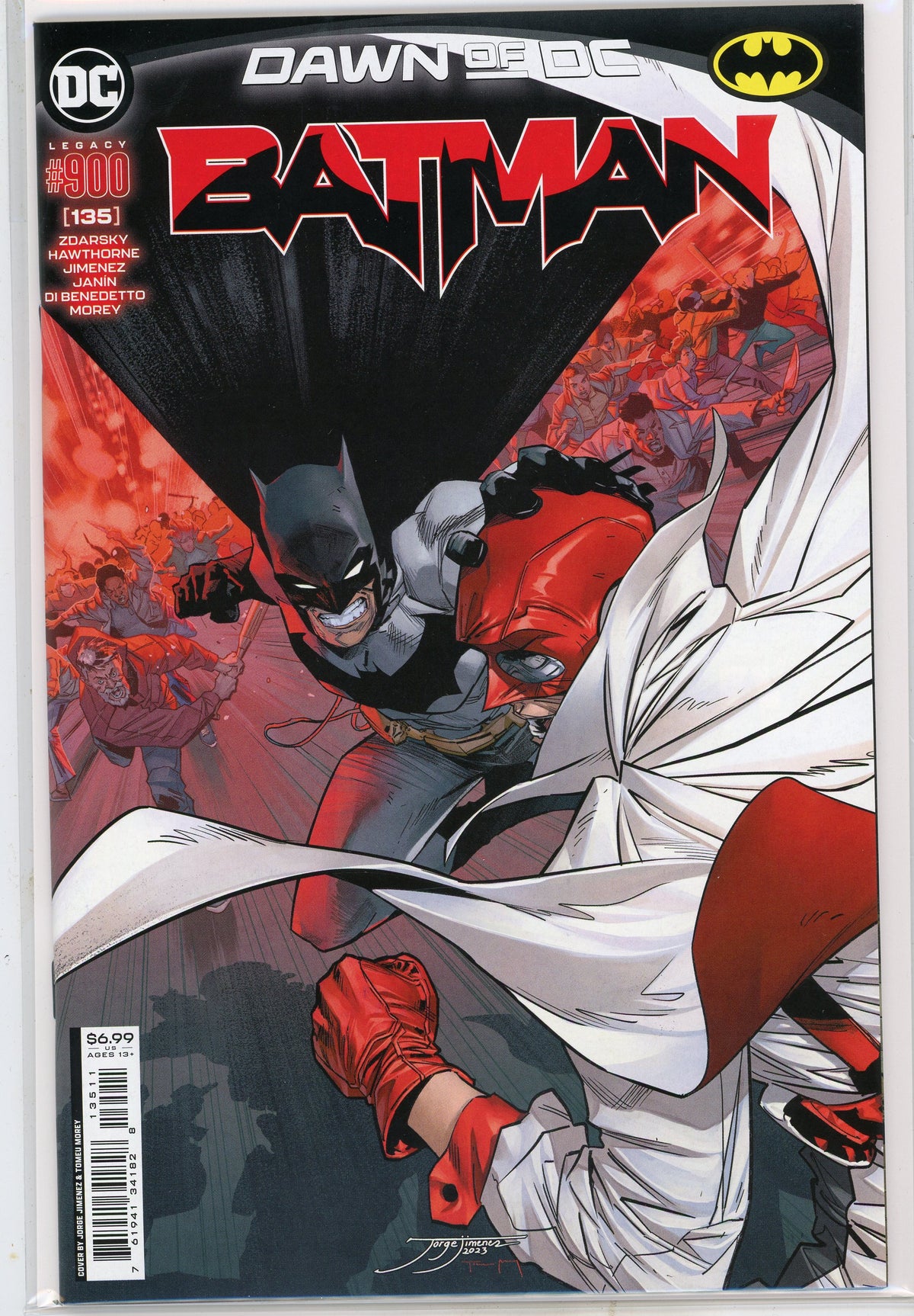 BATMAN #900 DAWN OF DC NM STUNNING BATTLE COVER AWESOME FINISH