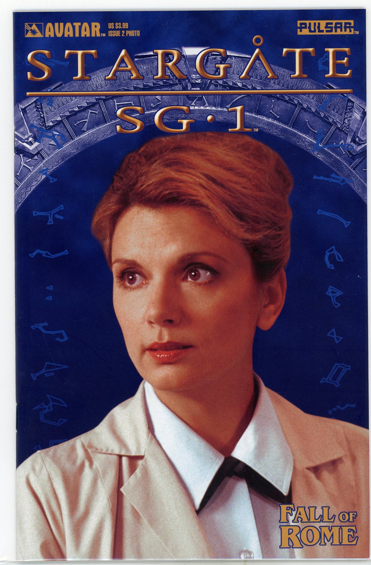 STARGATE SG 1 #2 PHOTO NM FALL OF ROME STORYLINE FABULOUS COVER