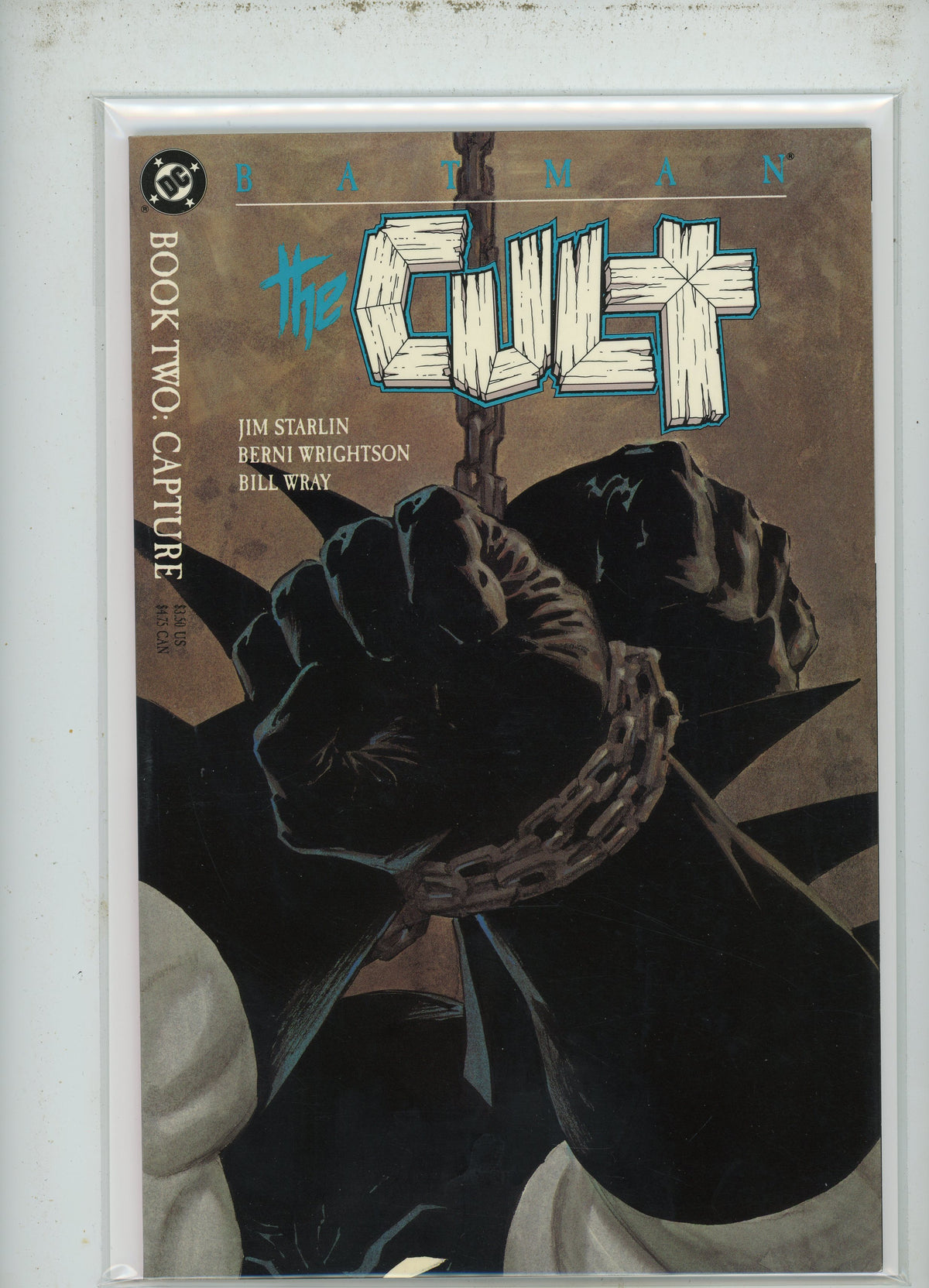 BATMAN THE CULT #2 NM STARLIN WRIGHTSON WORK AWESOME COVER NICE GLOSS