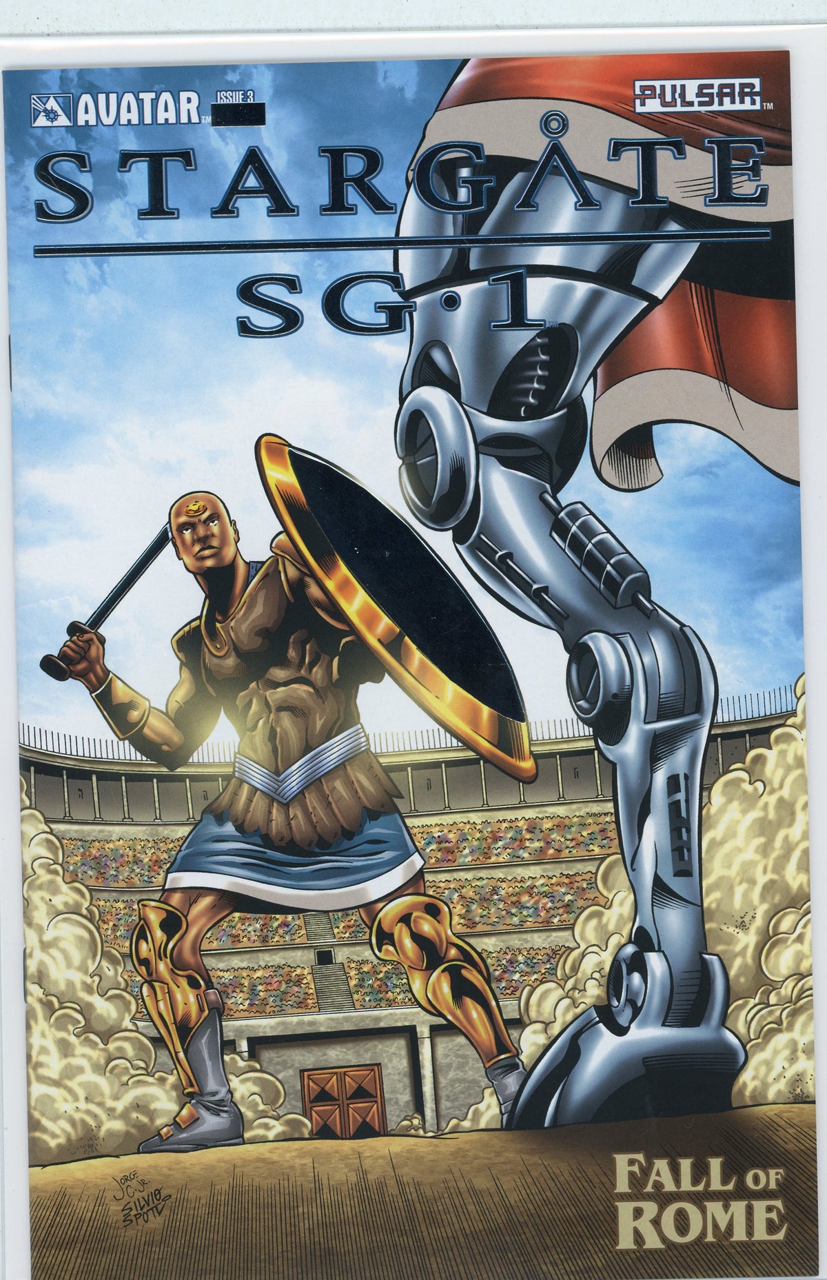 STARGATE SG 1 #3 NM FALL OR ROME STORYLINE GORGEOUS COVER GREAT GLOSS
