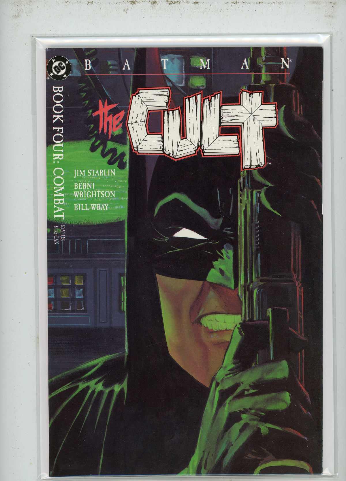 BATMAN THE CULT #4 NM WRIGHTSON STARLIN WORK SQUAREBOUND NICE GLOSS