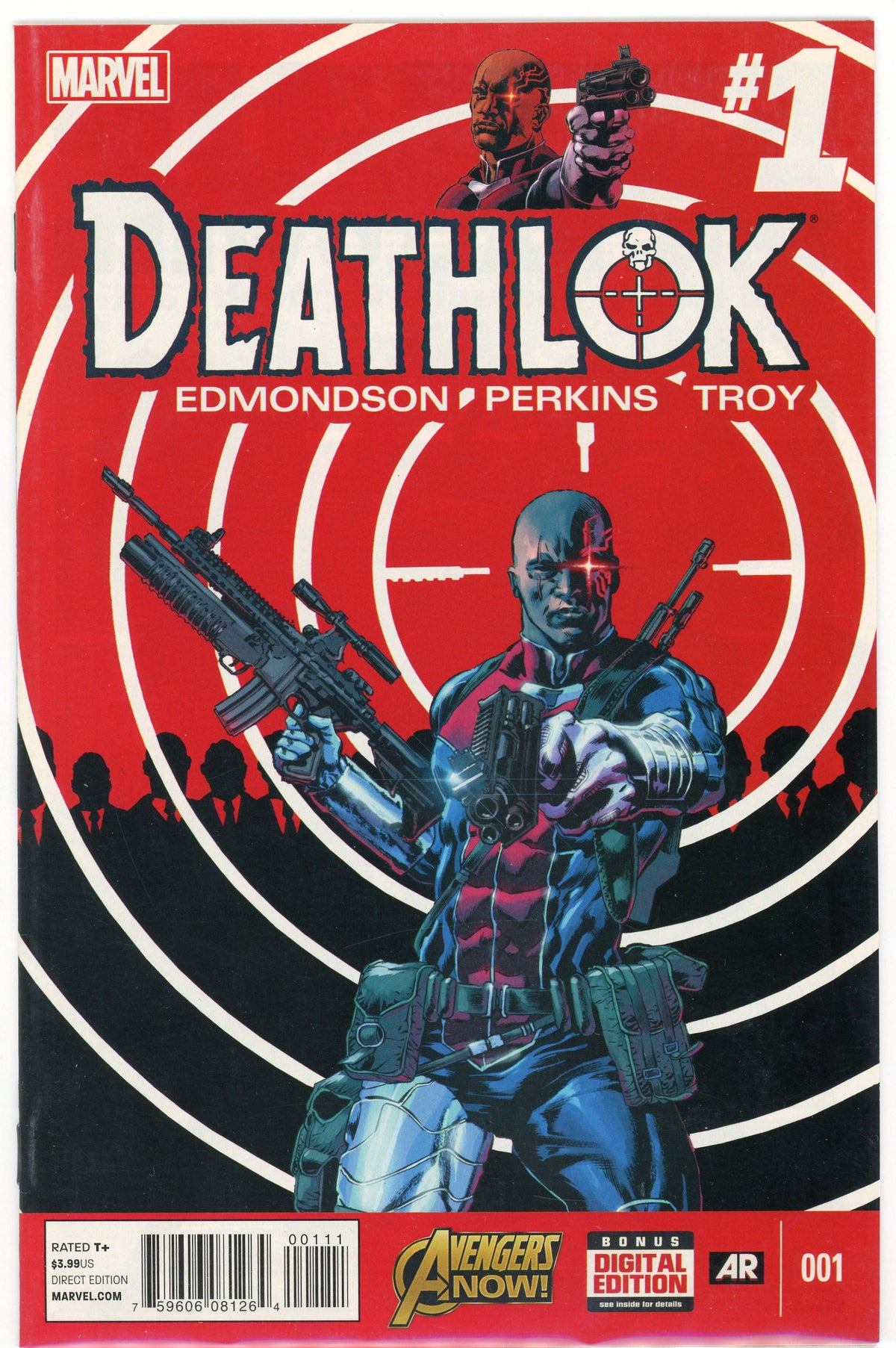 DEATHLOK #1 NM SPECTACULAR COVER FANTASTIC GLOSSY SHEEN