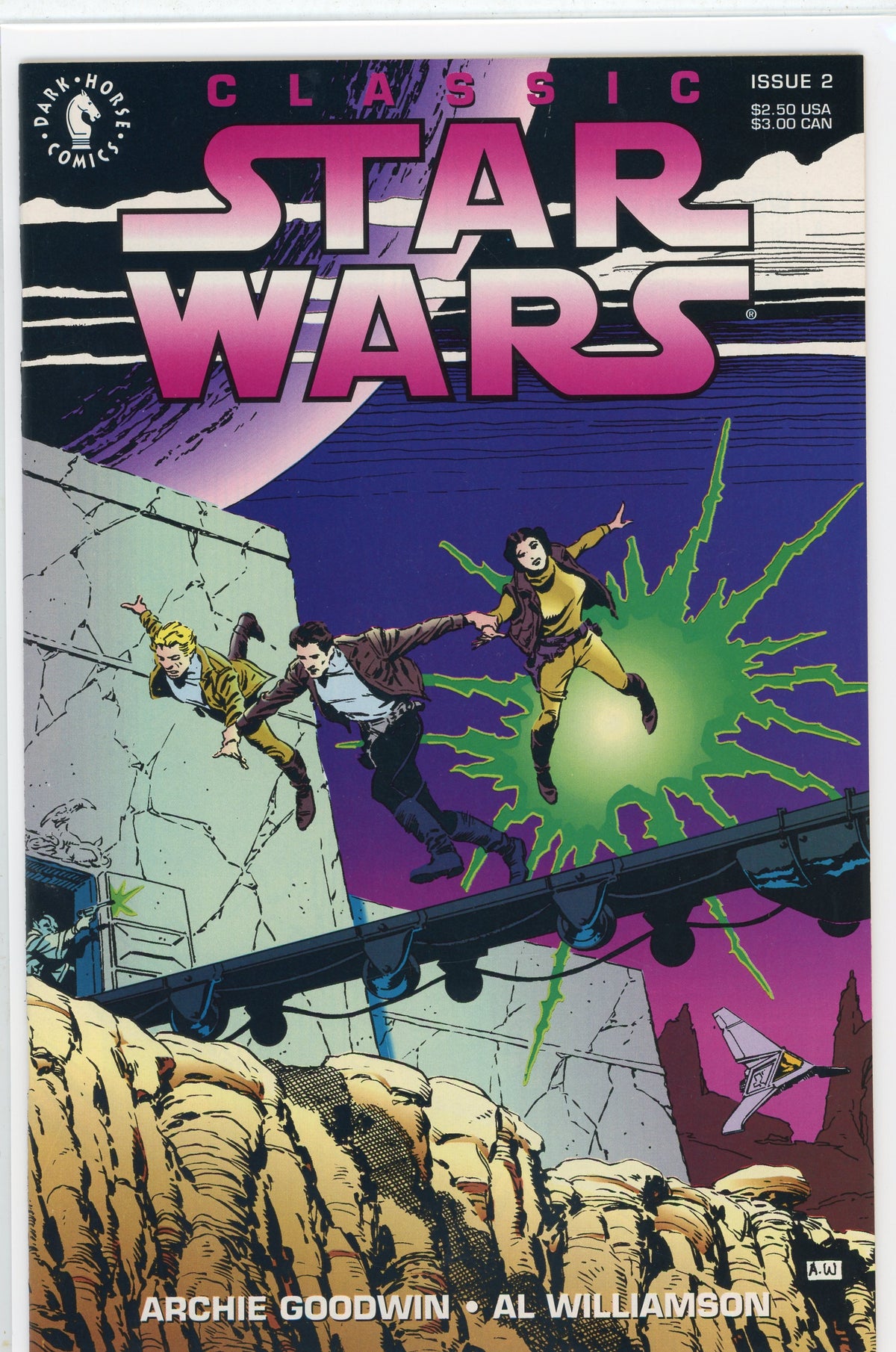 CLASSIC STAR WARS #2 NM STUNNING WILLIAMSON COVER GLORIOUS GLOSS