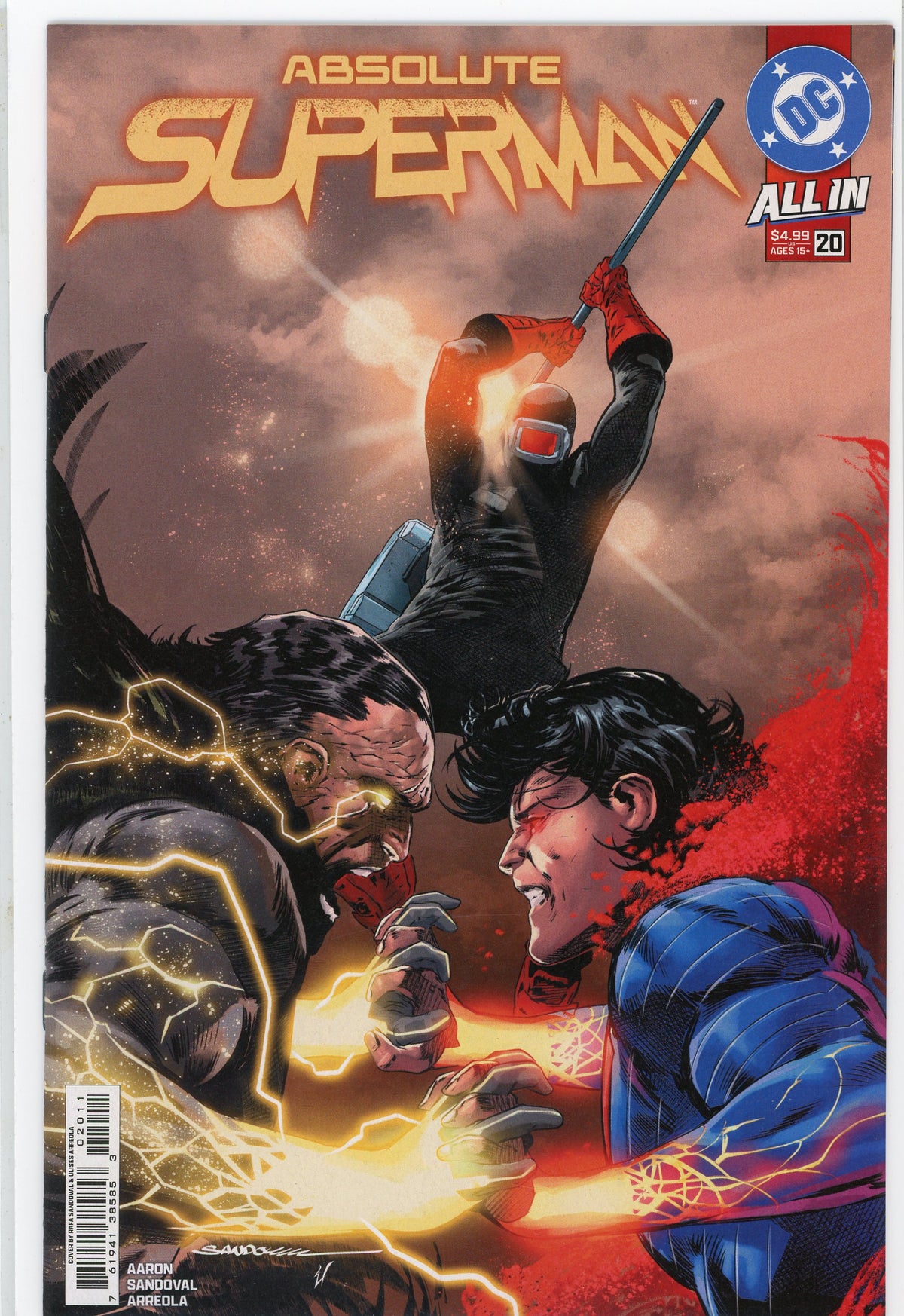 ABSOLUTE SUPERMAN ALL IN #20 NM FANTASTIC COVER VIBRANT HUES