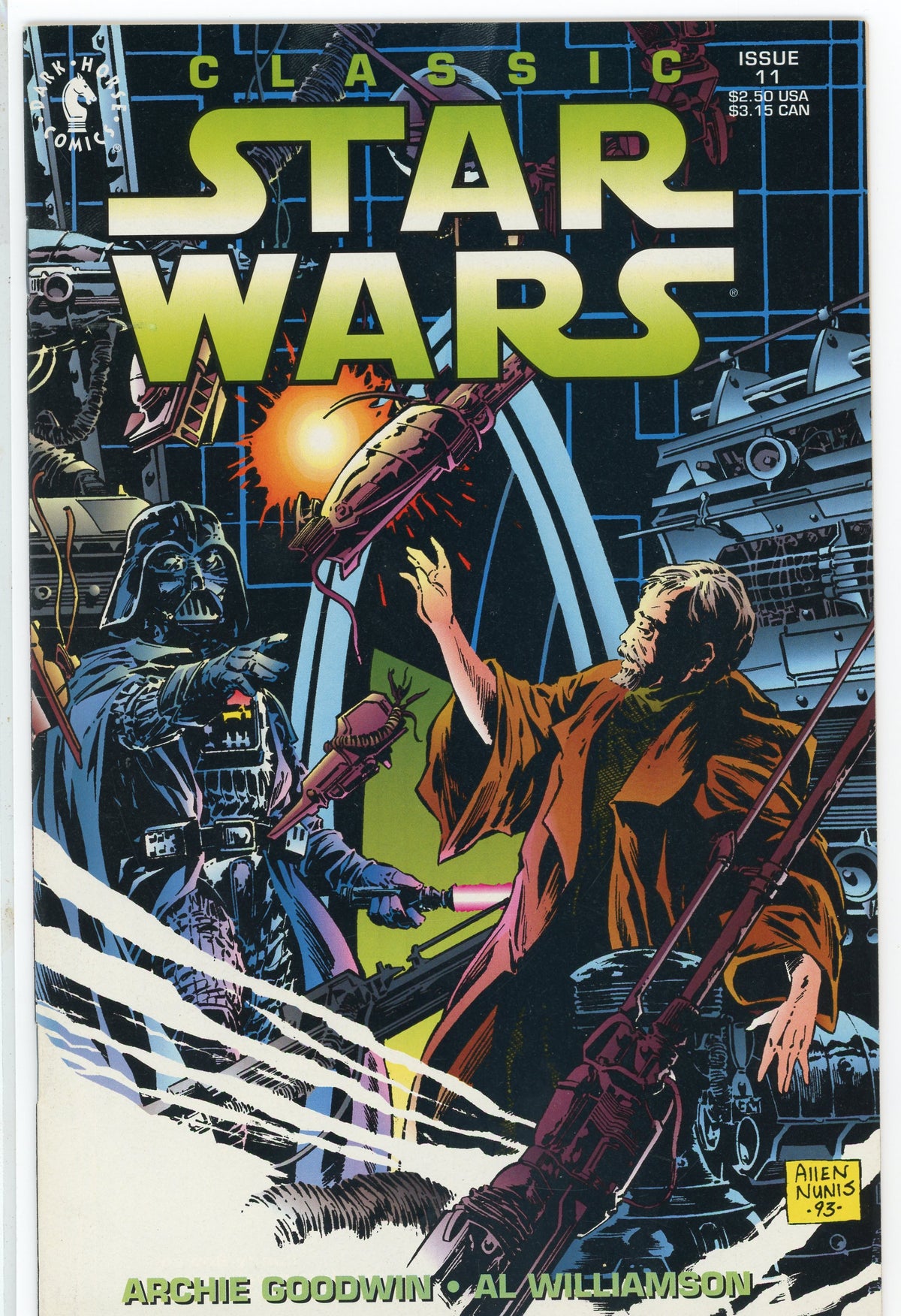 CLASSIC STAR WARS #11 NM WILLIAMSON WORK STUNNING DARTH VADER COVER