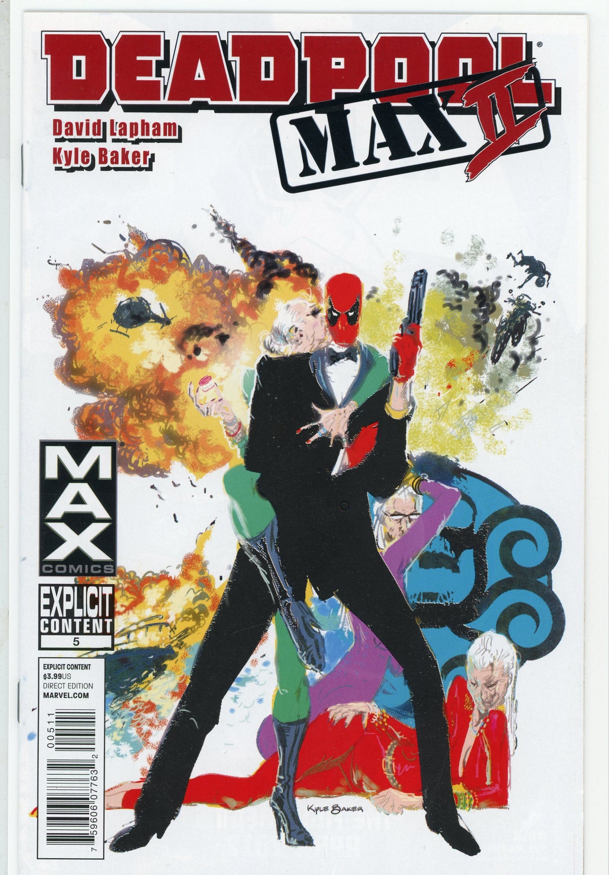 DEADPOOL MAX 2 #5 NM REMARKABLE COVER KILLER GLOSS
