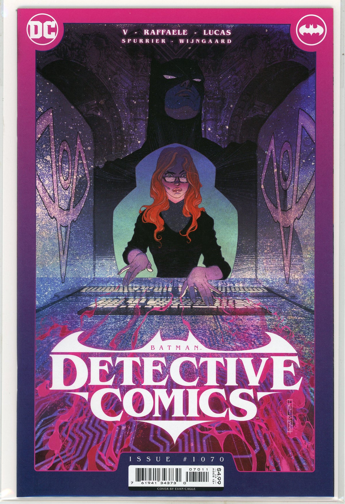 DETECTIVE COMICS #1070 NM GORGEOUS COVER KILLER SHEEN