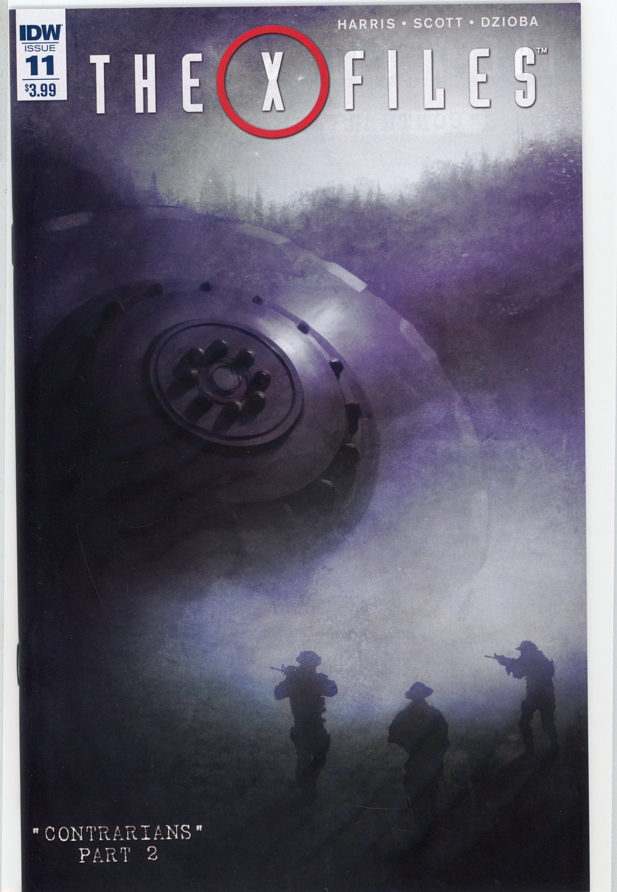 THE X-FILES #11 NM STUNNING COVER MIND BLOWING SHEEN