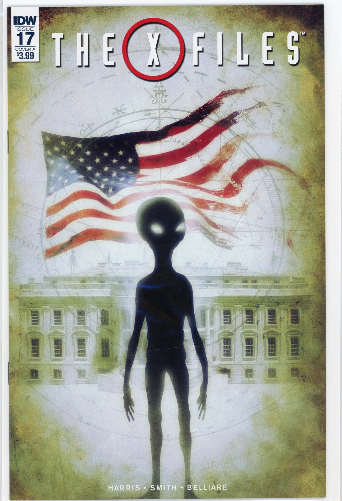 THE X-FILES #17 NM BLOOD CHILLING COVER MIND BLOWING FINISH