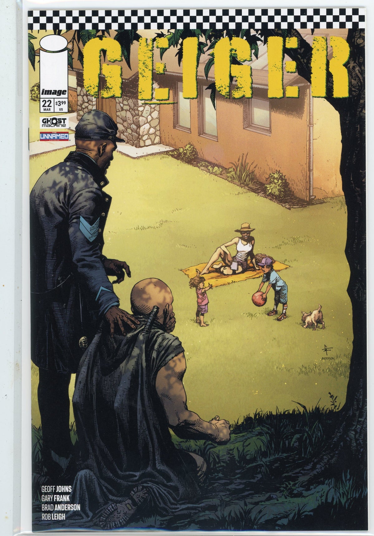 GEIGER #22 NM JOHNS FRANK WORK FANTASTIC COVER FABULOUS SHINE