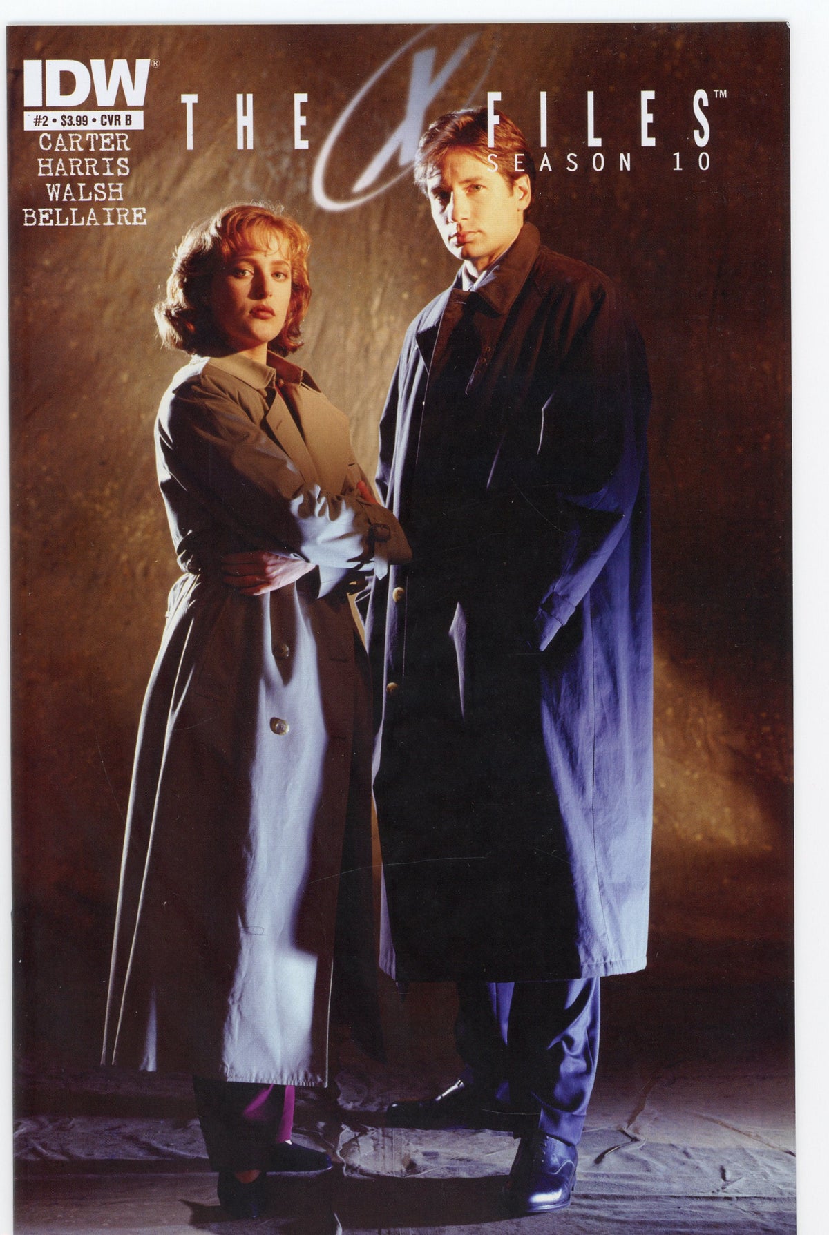 THE X-FILES SEASON 10 #2 COVER B NM CLASSIC PHOTO COVER KILLER GLOSSY SHEEN