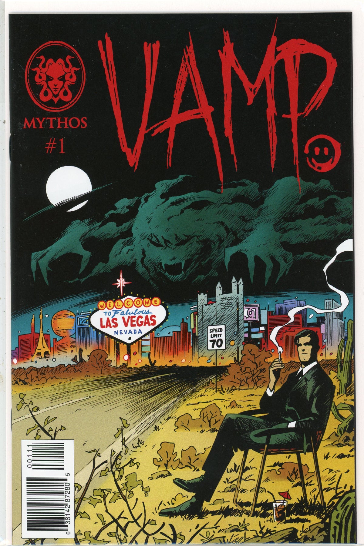 VAMP #1 NM STUNNING LAS VEGAS COVER IMMACULATE SHEEN