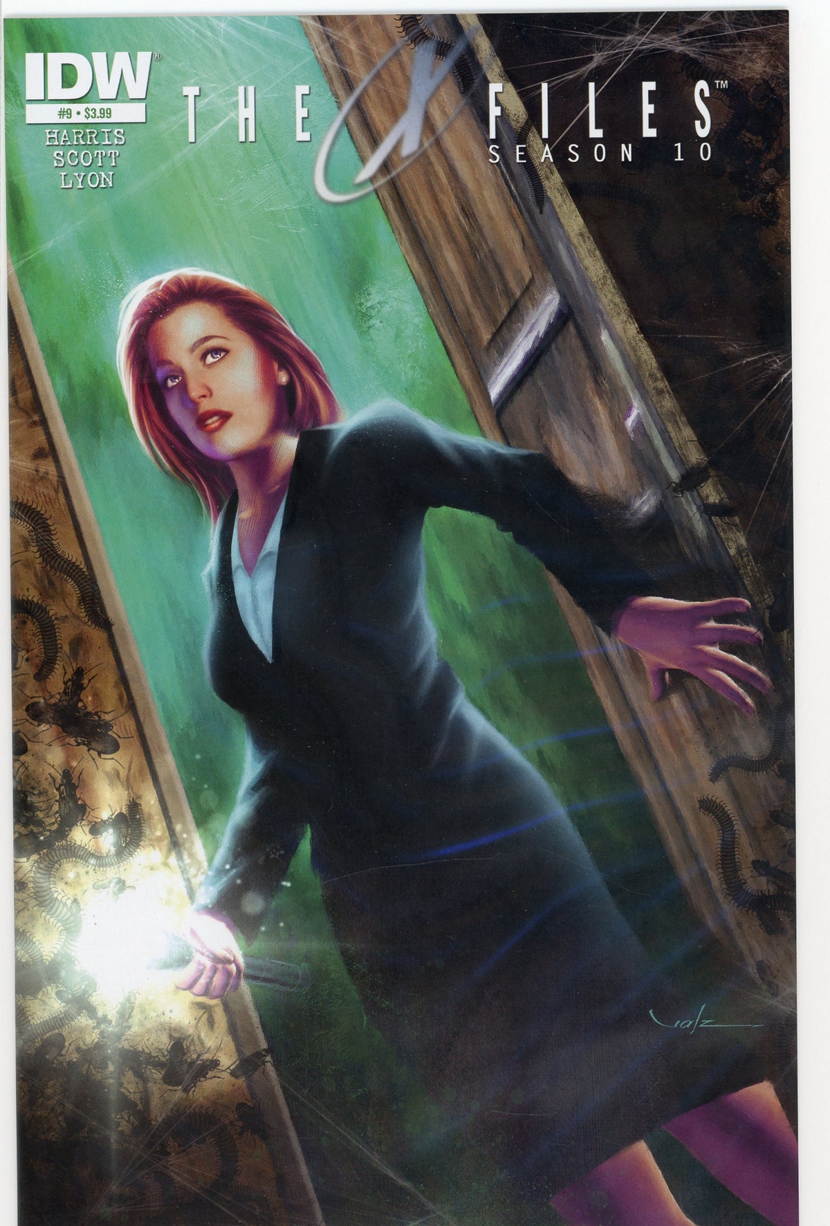 THE X-FILES SEASON 10 #9 NM GREAT GILLIAN ANDERSON COVER STUNNING GLOSS