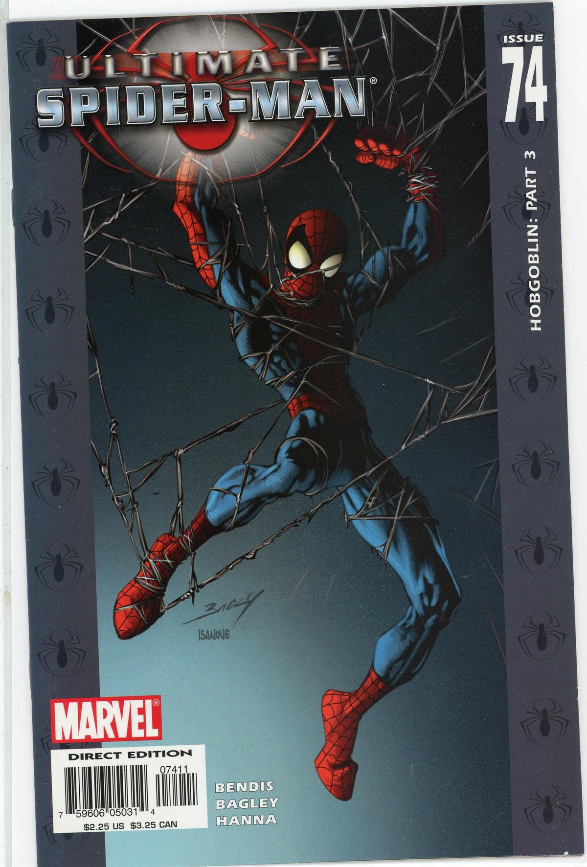 ULTIMATE SPIDERMAN #74 NM FANTASTIC COVER BENDIS WORK OUTSTANDING GLOSS