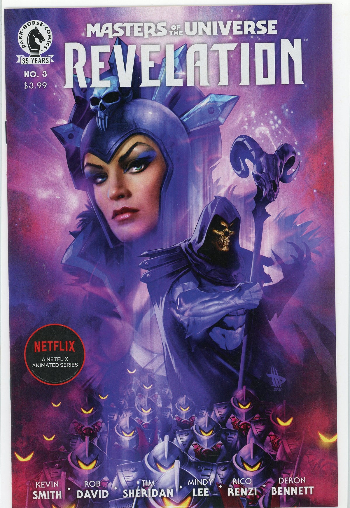 MASTERS OF THE UNIVERSE #3 REVELATION NM GORGEOUS COVER NICE GLOSS