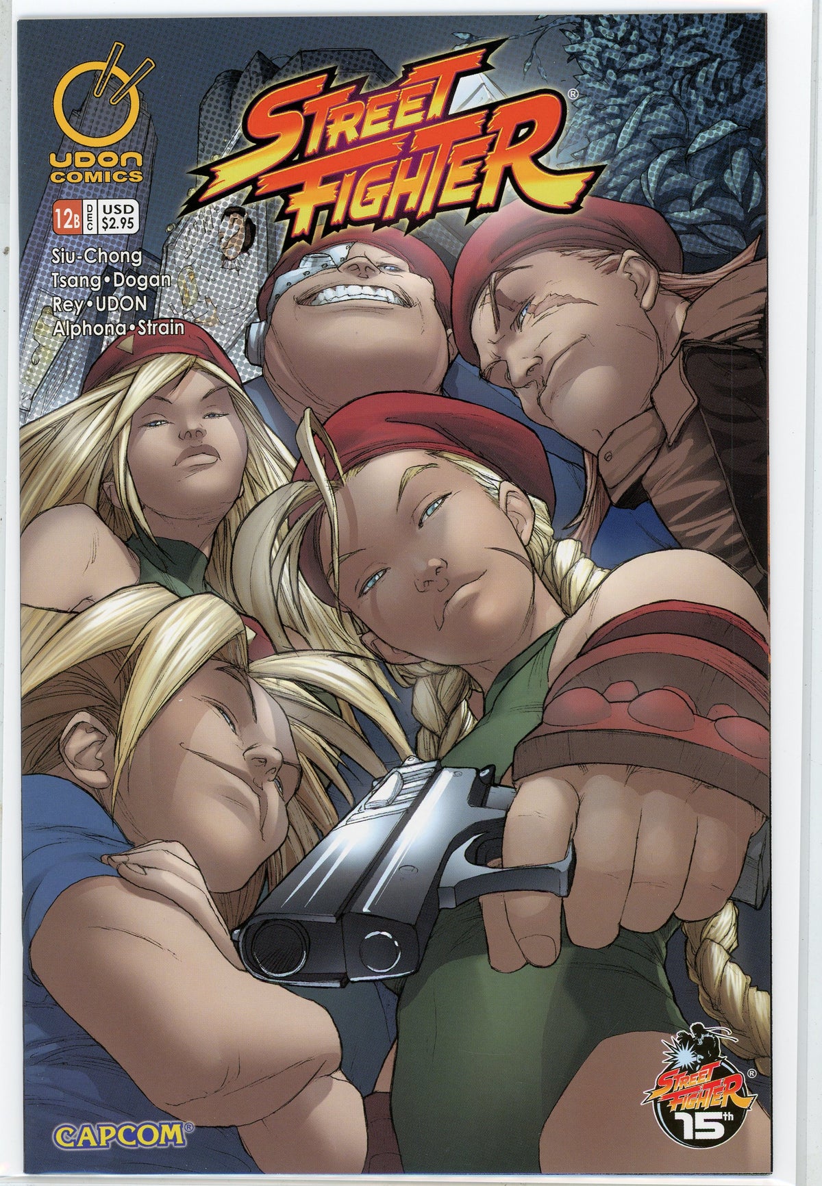 STREET FIGHTER #12B NM INCREDIBLE COVER DAZZLING SHINE