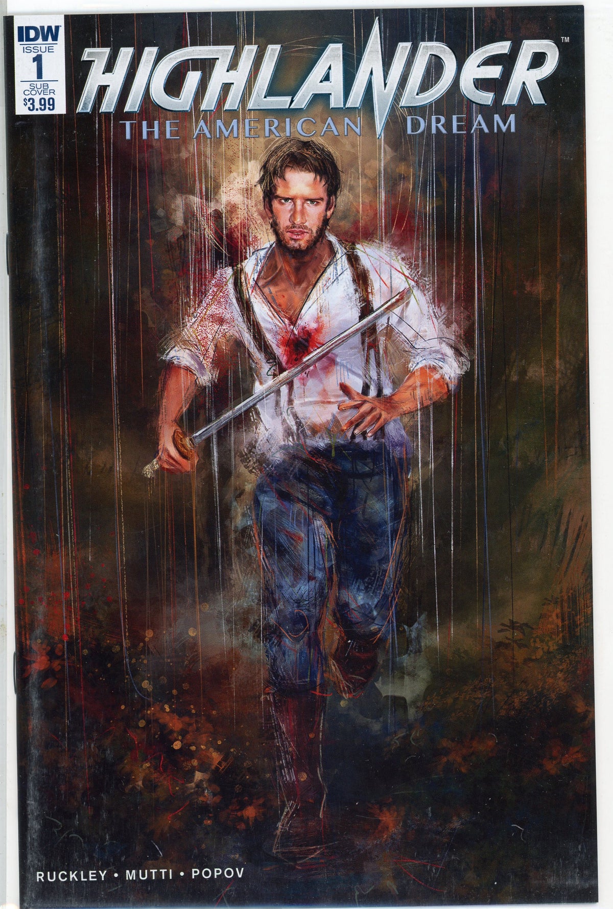 HIGHLANDER #1 THE AMERICAN DREAM NM STUNNING COVER STUNNING GLOSS