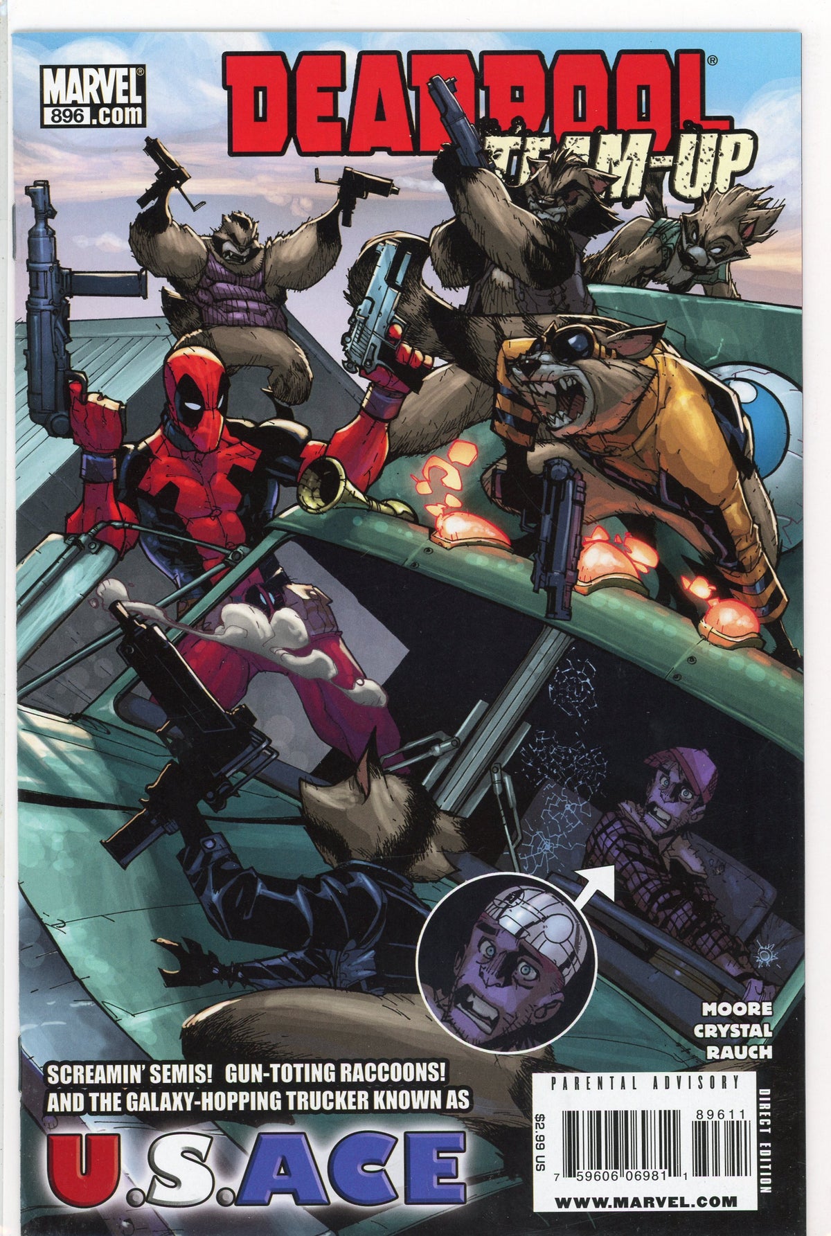DEADPOOL TEAM UP #896 NM ACTION PACKED COVER VIBRANT SHEEN